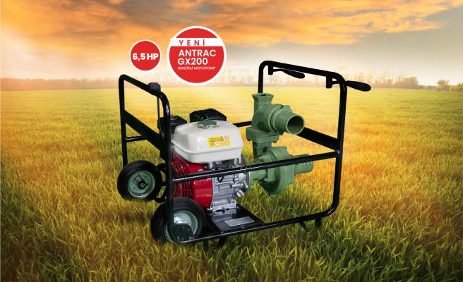 Anadolu Motor Supports Sustainable Agricultural Practices with Antrac Water Pump